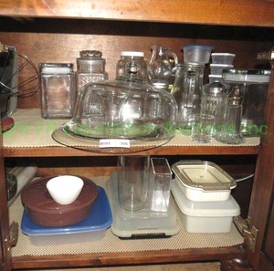 lot 396 image: Assorted storage containers and more as shown