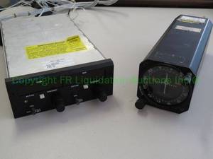 lot 457 image: Narco Avionics IDME-891 Glideslope  Marker Beacon Indicator and MK-12D NAVCOMM with Glideslope
