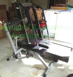 lot 469 image: Exerise equipment including Body by Jake, Sharper Image and Weslo