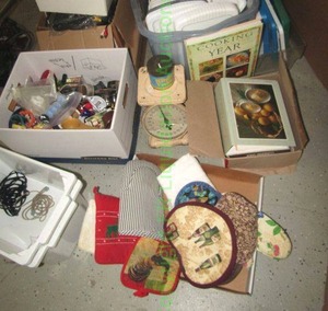 lot 467 image: Storage totes and more as shown