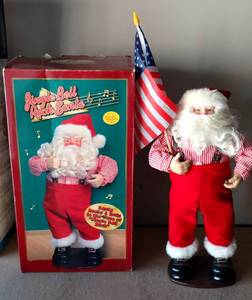 lot 2 image: JINGLE BELL ROCK SANTA - #1 EDITION (1999) LNIB
