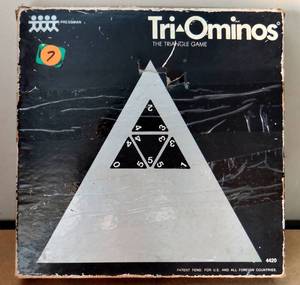 lot 7 image: Vintage Game - Tri-Ominos