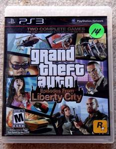 lot 14 image: GRAND THEFT AUTO - LIBERTY CITY  PLAYSTATION 3