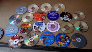 lot 55 image: LARGE LOT OF DVD AND MUSIC