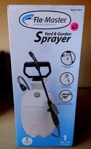 lot 63 image: FLO MASTER HAND HELD 1 GALLON SPRAYER - NIB