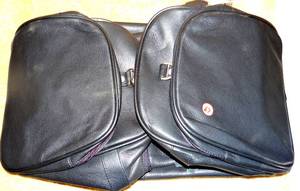 lot 67 image: NEW GENUINE LEATHER OVERNIGHT BAG WITH MULTI COMPARTMENTS