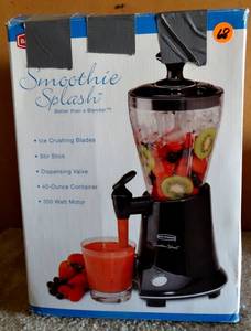 lot 68 image: SMOOTHIE SPLASH MACHINE