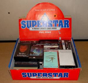 lot 98 image: LARGE LOT OF VINTAGE ROCK CASETTES