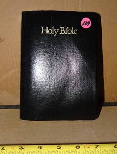 lot 109 image: HOLY BIBLE