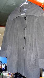 lot 197 image: ASHLEY STEWART PEA COAT - SIZE 3X