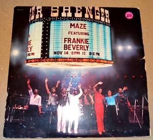 lot 212 image: VINTAGE MAZE ALBUM FEATURING FRANK BEVERLY