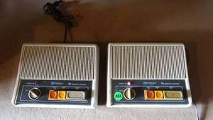 lot 222 image: PAIR OF MACDONALD WIRELESS INTERCOM DEVICES