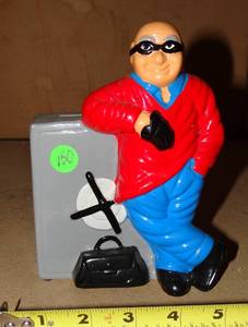 lot 150 image: VERY COOL SAFE CRACKER COIN BANK