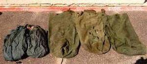lot 336 image: OFFICIAL AIRFORCE MILITARY GEAR - WINTER EXTREME COLD PANTS AND 3 NAP SACKS