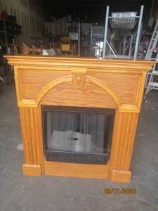 lot 226 image: WOOD FIREPLACE&nbsp&nbsp48 L x 13 x 42H