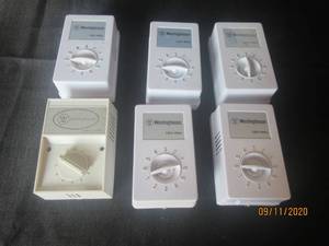 lot 287 image: TOTAL OF 6 WESTINGHOUSE 120V-60HZ TIMERS