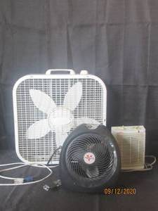 lot 315 image: LASKO FAN ,VORNADO FAN ,SUNBEAM HEATER&nbsp