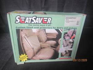 lot 203 image: NEW IN BOX COVERCRAFT&nbsp SEATSAVER GREY SS8386PCGY&nbsp