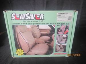 lot 206 image: NEW IN BOX COVERCRAFT SEATSAVER&nbsp GREY SS8424PCGY