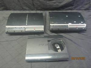 lot 401 image: TOTAL OF 3 PLAYSTATION 3&nbsp&nbspUNTESTED NO POWERCORDS&nbsp
