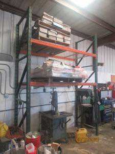 lot 4 image: PALLET RAKING 8FT LONG 12FT TALL 42 DEPTH