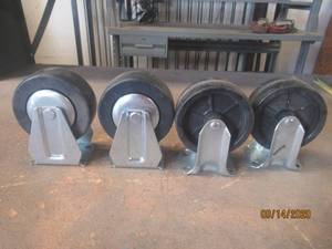 lot 48 image: TOTAL OF 4&nbsp 5 CASTERS&nbsp