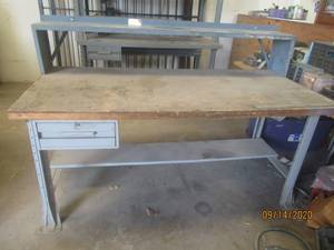 lot 58 image: PENCO WORK BENCH 6F  L X 34 X 47  H&nbsp