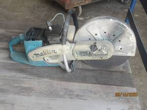 lot 62 image: MAKITA CONCRETE SAW&nbsp