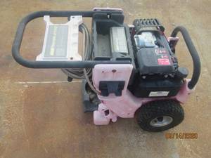 lot 110 image: POWER-MATE GAS PRESSURE WASHER MODEL 2750