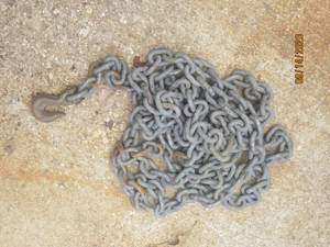 lot 117 image: TOW CHAIN SINGLE HOOK