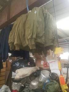 lot 25 image: Army Tank Jackets, Lot of 8