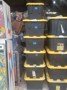 lot 33 image: 6 Bins of Military Gloves, BINS NOT INCLUDED