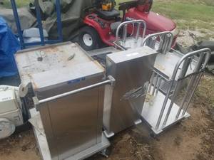 lot 61 image: Metal carts