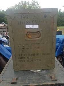 lot 64 image: Military field case
