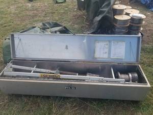lot 88 image: Heavy Duty LPS man rated winch and stand in case