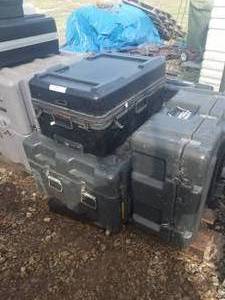 lot 94 image: Pallet of 4 storage cases