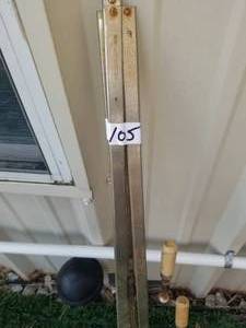 lot 105 image: Bar clamps