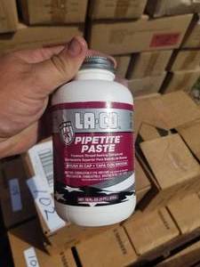 lot 107 image: Plumbers pipetite paste
