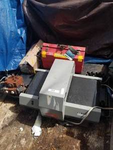 lot 158 image: DATA SECURITY MP14 INDUSTRIAL CONVEYOR - DEGAUSSERBULK ERASERs
