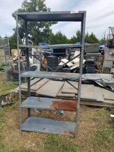 lot 179 image: Metal sheves