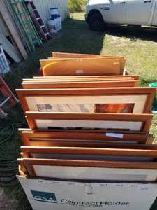 lot 205 image: Framed Prints all pictures have plexiglass, matting and foam board backings