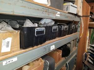 lot 214 image: Contents of shelf, SHELF NOT INCLUDED