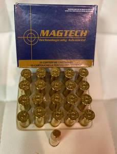 lot 22 image: Magtech  20 Centerfire cartidges (21 total) 454 Casull