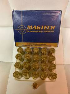 lot 28 image: Magtech  20 Centerfire cartidges (21 total) 454 Casull