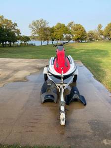 lot 79 image: 2005 Sea Doo Stand Up Jet Ski with Trailer
