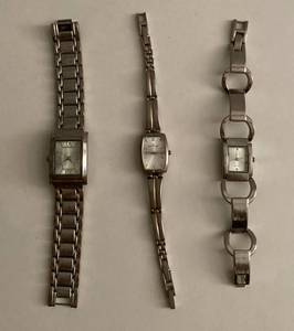 lot 112 image: 3 LADIES WATCHES Anne Klein, NT&C and Accutime watch corp.