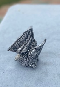 lot 131 image: 2 Dragons and a Wizard