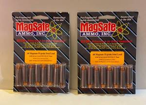lot 155 image: MagSafe Ammo 16 rounds .44 mag 55 grain