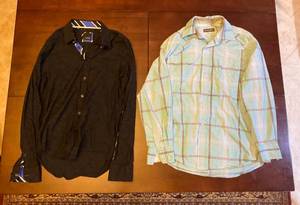 lot 188 image: Eight X (XL) and Stetson (L) Shirts