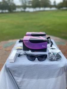 lot 141 image: Buhel Sound glasses One pair 2 boxes and accessories